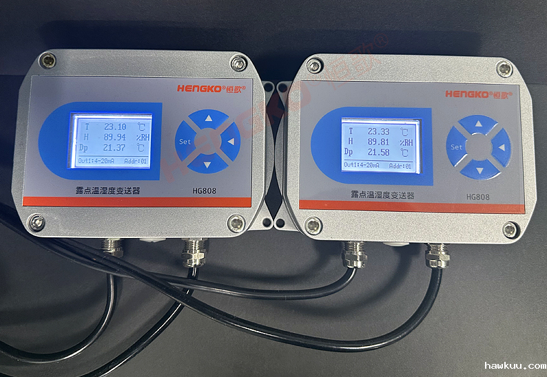 带显温湿度变送器：高湿场景下的直观数据助手！